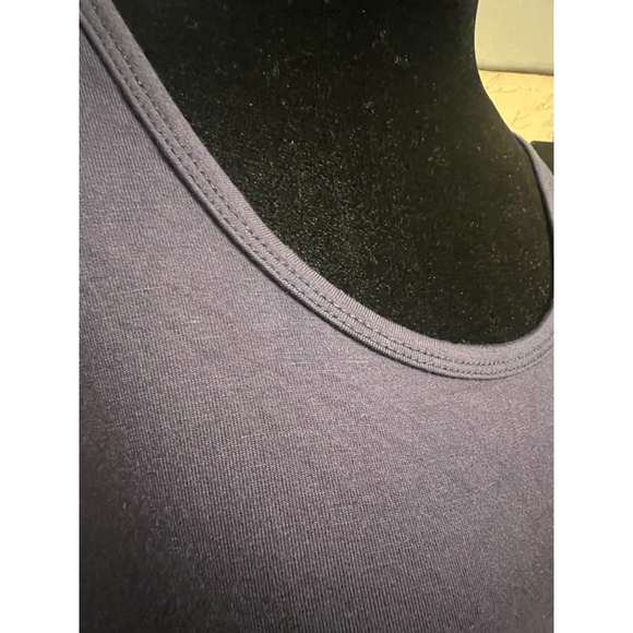 Chelsea & Theodore Navy Coastal Blue Tiered Maxi Dress - Picture 5 of 7